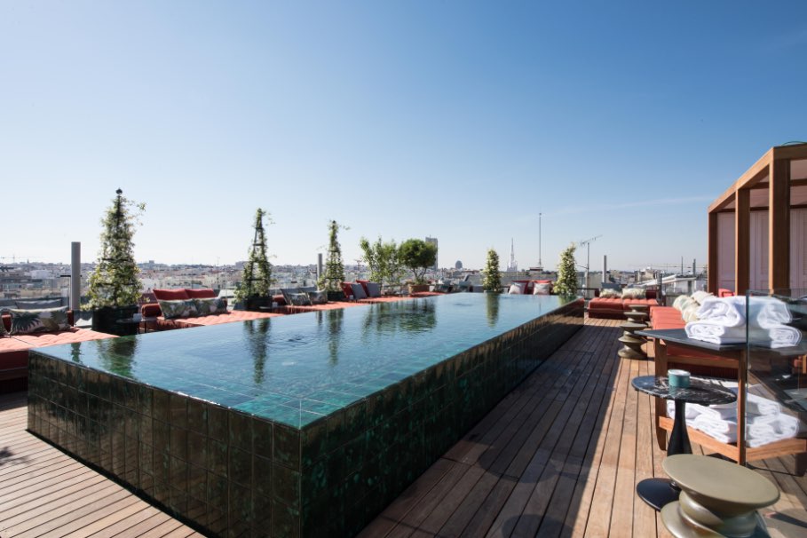 Bless Hotel Madrid Rooftop Pool