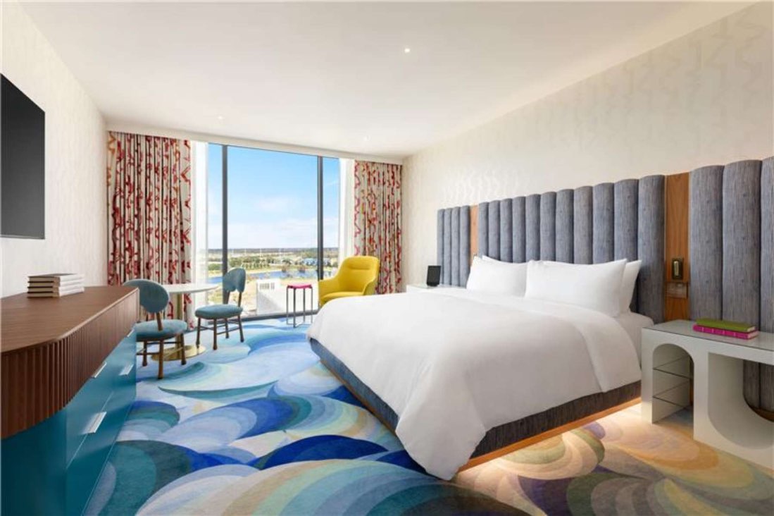 Lake Nona Wave Hotel Guestroom