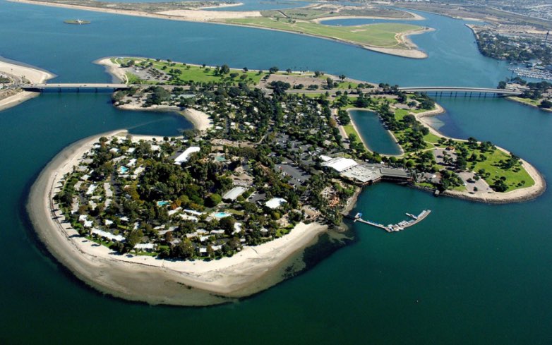 Paradise Point Resort And Spa Aerial View