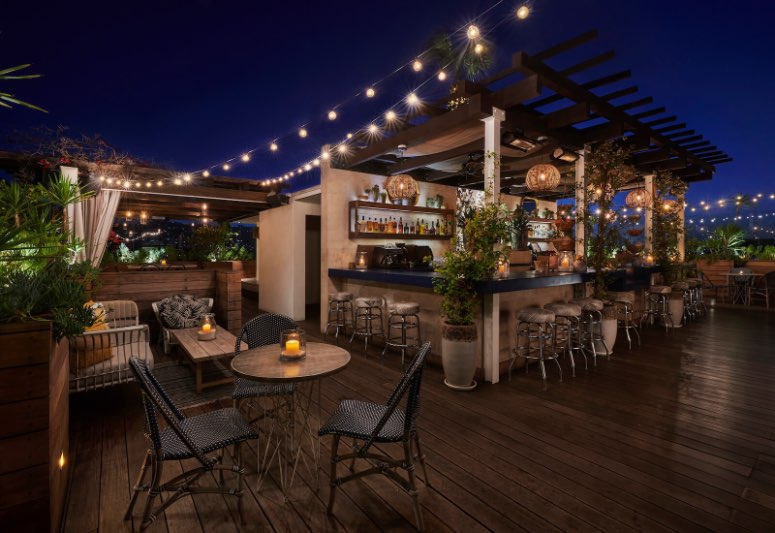 Sixty Beverly Hills Rooftop Bar