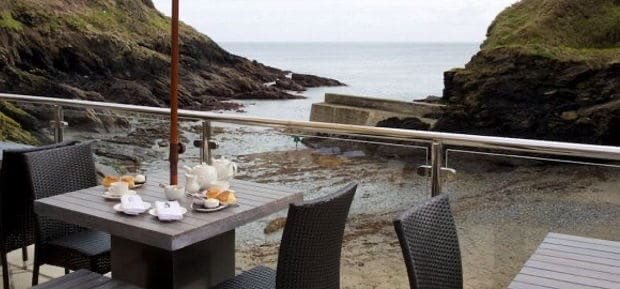 The Lugger Hotel Balcony Waterfront View