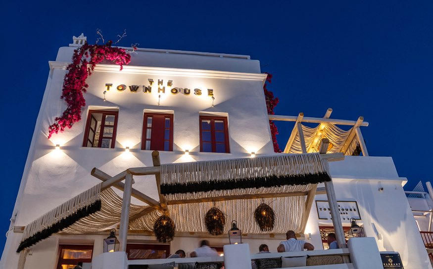 The TownHouse Mykonos Exterior View