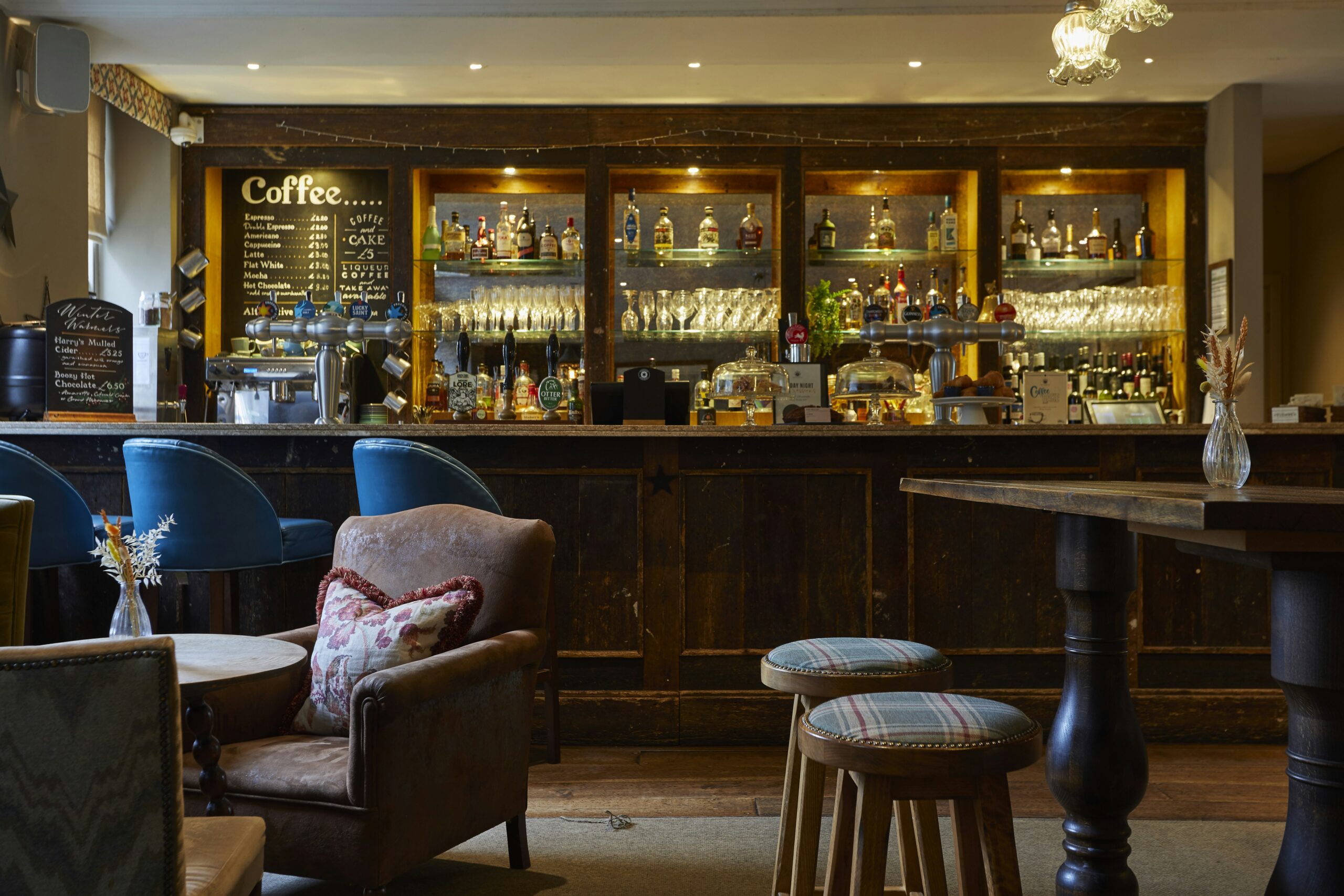 Grosvenor Shaftesbury Jan 2023, hotel, bar restaurant, Dorset