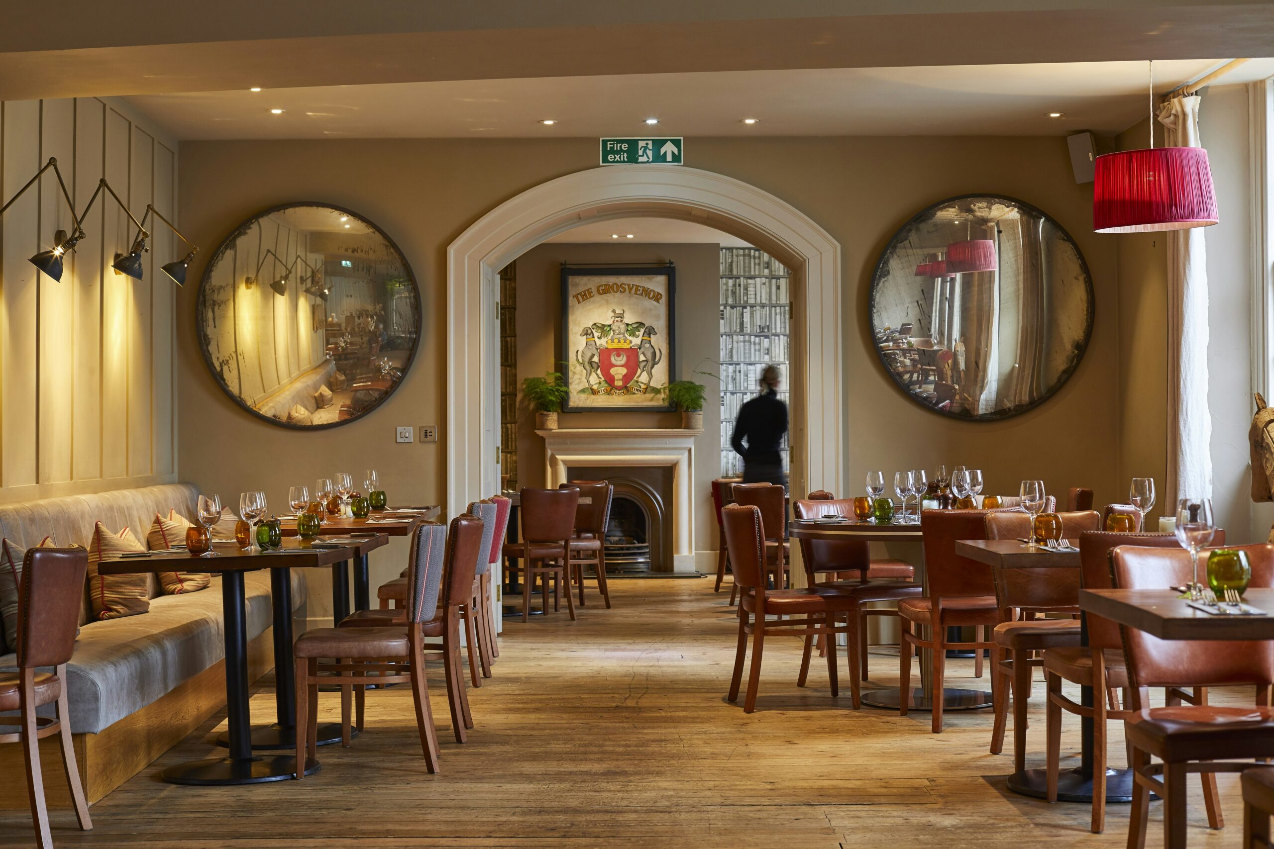 Grosvenor Shaftesbury Jan 2023, hotel, bar restaurant, Dorset