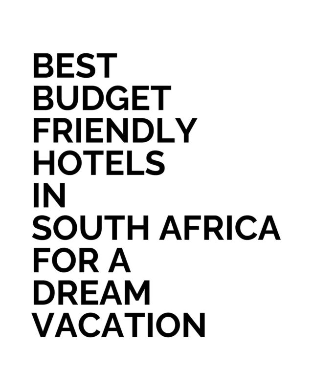 Some places just get the balance right - location, mood, and the kind of details that make a trip work. These budget-friendly hotels across South Africa offer exactly that: views worth waking up to, spaces that feel rooted in their setting, and access to everything from coastlines to wine valleys. It’s less about compromise and more about choosing well. 

These are some of the best places to stay in South Africa if you want great value without losing the plot. Which view are you booking first?

#BestLovedHotels #hotels #travel #SouthAfrica