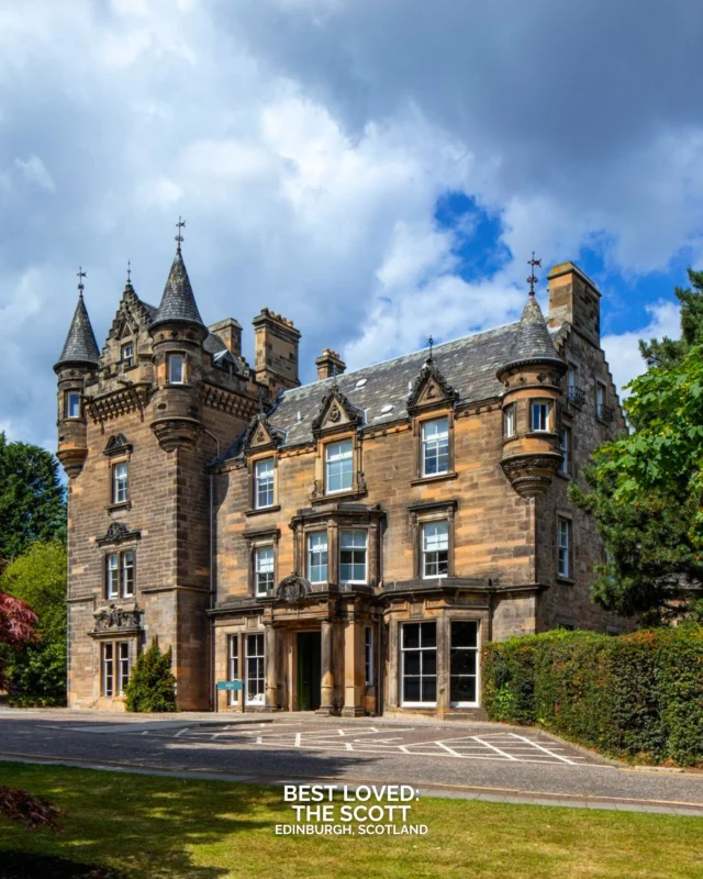 The Scott is one of the best boutique hotels in Edinburgh for travellers seeking refined luxury with a strong sense of place. Set within a grand 18th-century baronial house in the Southside, it feels like staying in a private estate - just minutes from the Royal Mile and Holyrood Palace. 

Each of the 36 rooms is uniquely designed, balancing heritage details with contemporary comforts. You’ll wake to garden views, thoughtful touches like yoga mats, and rich Scottish flavours served in Bonnar’s, the on-site restaurant overlooking the private grounds. Evenings here are for velvet armchairs, a glass of champagne, and slow sips of small-batch whisky. 

Curious where to stay in Edinburgh where luxury meets character? This might be exactly what you’re looking for.

#BestLovedHotels #hotels #travel #Edinburgh #Scotland