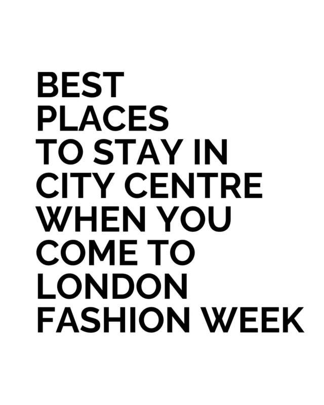 London Fashion Week calls for a stay that matches the city’s energy, and The Resident hotels deliver exactly that. 

In Covent Garden, you are only a few steps from the Piazza, with rooms crafted from British design touches and little luxuries like Paul Smith lamps and Nespresso at hand. Soho places you right by Soho Square, with stylish rooms featuring pocket-sprung beds and smart mini-kitchens, perfect before stepping out to the neighbourhood’s buzzing restaurants and nightlife. Victoria, just by Buckingham Palace, offers the same thoughtful comforts with the bonus of being close to royal landmarks. 

Each property blends location, design and service seamlessly. Looking for the best places to stay in London city centre during Fashion Week, where would you choose first?

#BestLovedHotels #hotels #travel #London #LFW