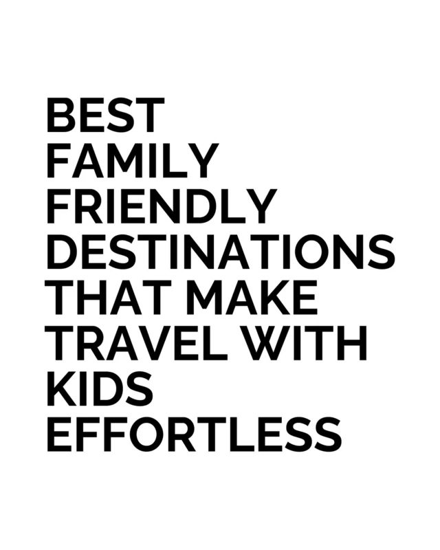 Traveling with kids doesn’t have to feel like logistics; it can feel like discovery. The best family-friendly destinations make balance look effortless. These stays understand qualities that turn family travel into something you’ll actually look forward to. From Berlin’s cultural pulse to the quiet glow of island sunsets, each place offers ease without losing a sense of wonder. 

Family travel should feel enriching, not overwhelming. Where will your next journey take your family when you choose travel designed for togetherness?

#BestLovedHotels #hotels #travel #Family #travelwithchildren