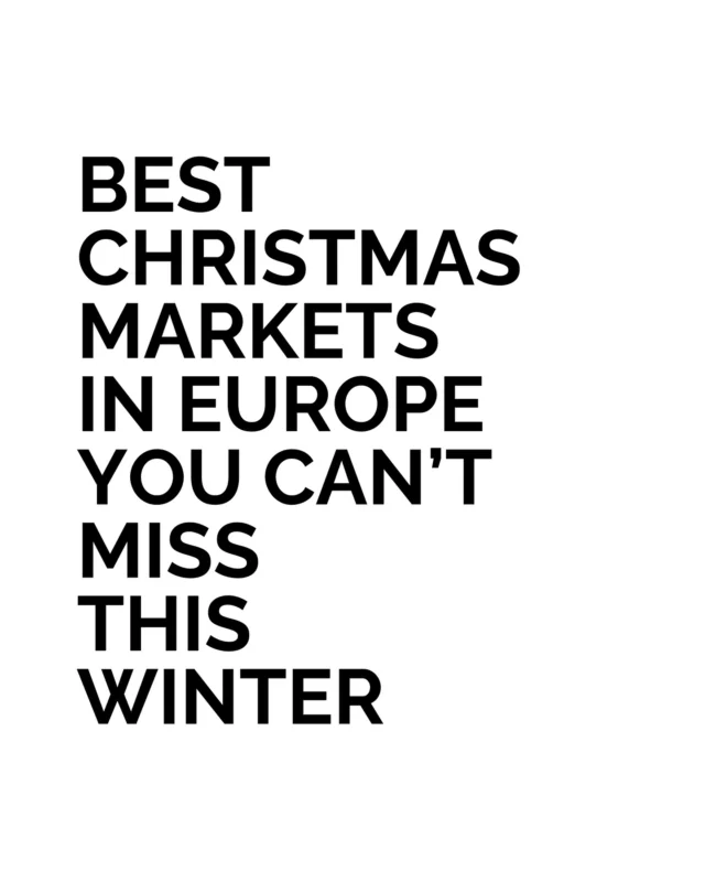 December travel gains character in cities that lean into winter. Vienna, Berlin, Prague, Strasbourg, Amsterdam and Basel - these destinations offer atmosphere without effort and make winter feel purposeful. Each one shapes the holiday mood in its own way and rewards travellers who pay attention to detail and pace.
Which destination would you choose for Christmas season travel?

#BestLovedHotels #hotels #travel #Christmas #markets