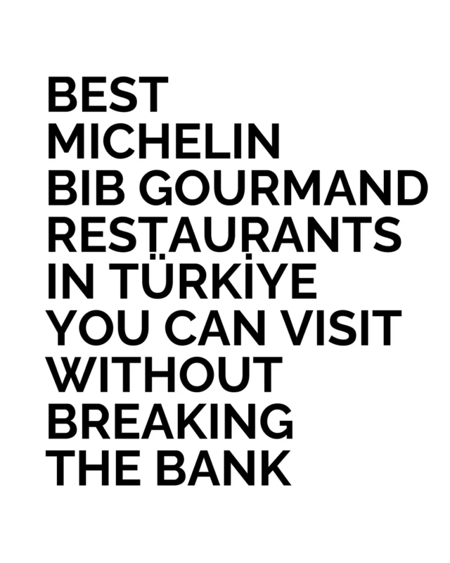 There’s a certain pleasure in discovering Michelin Bib Gourmand restaurants in Türkiye, where the focus is on flavour, craft and regional identity. These places cook with memory and confidence. The kind of kitchens where recipes come from homes, fields, coastlines and family tables, then land on the plate with clarity. 

The experience is unhurried and grounded in where you are. It’s one of the best ways to understand Türkiye through taste, especially when travelling between cities and coastlines.

Where would you book first: İzmir, Bodrum or Istanbul?

#BestLovedHotels #hotels #travel #turkey #restaurants