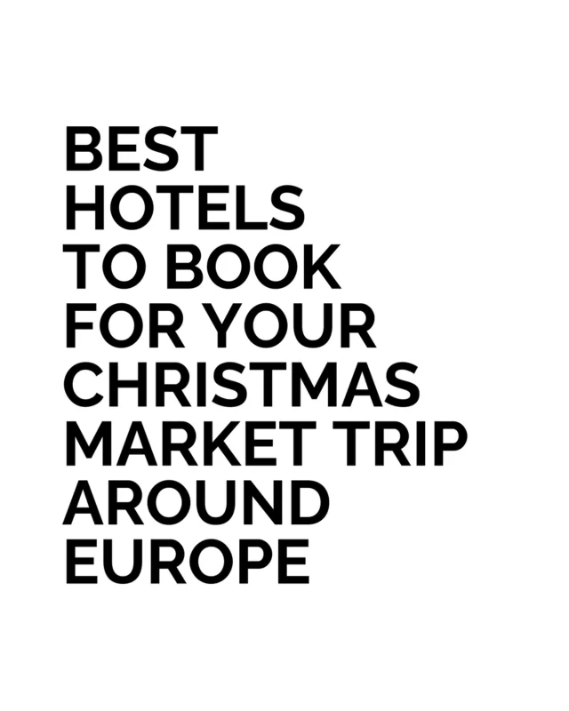 Hotels matter on Christmas market trips because they set the rhythm. You want proximity, atmosphere, and a sense of place.

Amsterdam offers a heritage facade and a location that puts you in motion the moment you step outside. Vienna gives colour, energy, and common spaces that make it easy to come and go. Berlin is rich woods, heavy drapes, good lighting, perfect for returning after dark. Basel keeps things clean and modern with quiet pockets for slow mornings. Prague wins with the view. A window that frames the city and reminds you where you are.

Each hotel adds its own tone to winter.
Which one fits the way you like to travel?

#BestLovedHotels #hotels #travel #Christmas #winter