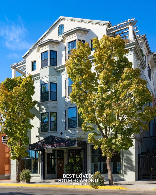 Set in the centre of Chico, Hotel Diamond carries its history with confidence. Built in 1904 and carefully restored, it appeals to travellers who search for boutique hotels in California that feel grounded and grown-up. The experience leans intimate and polished, with rooms that favour texture, warmth and quiet luxury over excess. 

Staying here places guests within walking distance of Chico’s best restaurants, cocktail bars and independent shops, making it one of the best places to stay in downtown Chico for a short escape or longer visit. Service is personal, the pace unhurried, the atmosphere easy to settle into. It suits those who value character as much as comfort. 

Would you book a heritage room or a spacious suite for your stay?

#BestLovedHotels #hotels #travel #CHICO #california