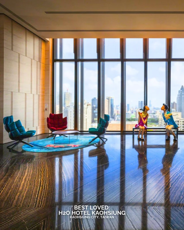 H2O HOTEL understands what seasoned travellers look for before they say it out loud. A rooftop pool that earns its skyline. A night bar with energy, not spectacle. Rooms are generous, calm, and sharply finished, with bathrooms that signal real comfort and long stays done well. Dining stays confident, Capstone Steakhouse for serious plates, refined dim sum for those who know, and reliable Western options when needed. 

The location lands in a part of Kaohsiung that rewards curiosity, minutes from Ruifeng Night Market and close to the arena, a combination couples consistently rate among the best places to go in Taiwan. 

Rooftop pool, night market access, or destination dining. Which comes first?

#BestLovedHotels #hotels #travel #taiwan