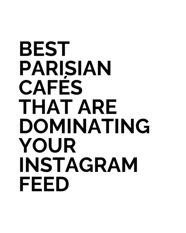 Paris cafés rank among the best places to go for travellers focused on luxury travel and cultural access. These addresses matter because they shape how the city is experienced. Cafés remain essential to Paris travel guides for good reason. They offer atmosphere, consistency, and social energy in prime locations. Visitors return for people watching, visual appeal, and reliable service. 

These spaces sit close to shopping, museums, and dining, making them central to any Paris itinerary. For those researching where to eat in Paris or the best cafés in Paris, these names carry weight and longevity. They reward repeat visits and attention. 

From La Maison Rose, Pink Mamma, Angelina, Maison Sauvage, and Odette, which café would you go to first?

#BestLovedHotels #hotels #travel #Paris