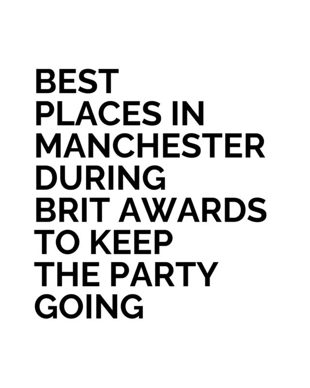The BRIT Awards landing in Manchester marks a shift in the UK music calendar. A city long known for shaping sound now hosts the industry’s biggest night, bringing artists, labels, stylists and media north in full force while Manchester nightlife steps confidently into the spotlight.

For those searching best places in Manchester during BRIT Awards week, this is when the city delivers at its sharpest. Expect luxury dining rooms filled with familiar faces, rooftop bars buzzing with post-ceremony conversations, and exclusive parties that carry well past midnight.

Where will you be celebrating when the headlines are written?

#BestLovedHotels #hotels #travel #Manchester #BRITS