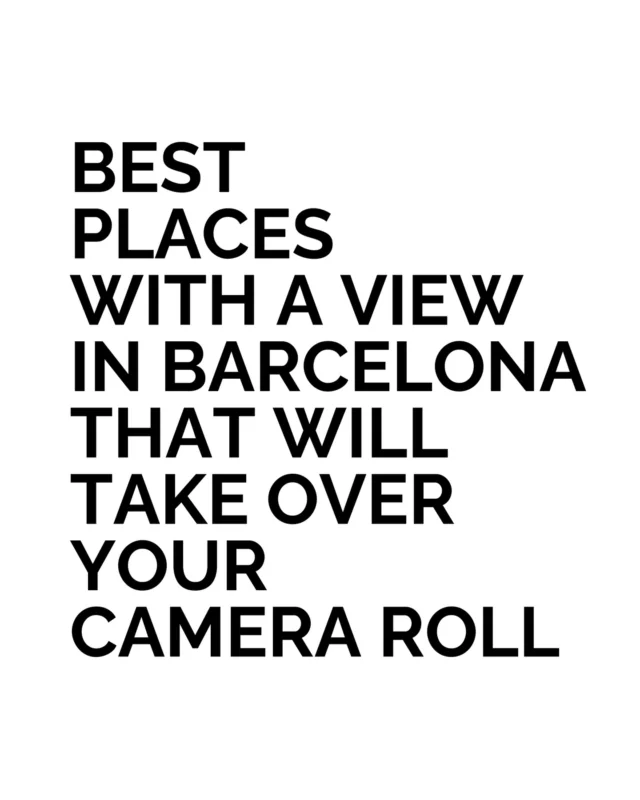 Barcelona has always understood the value of a good view. The city unfolds beautifully when seen from above, from the waterfront, or from terraces tucked quietly into its hills. Some of the best places with a view in Barcelona combine that perspective with long lunches and late dinners that stretch into the evening.

Terraza Martínez attracts locals who know exactly where to watch the harbour and the skyline shift through the afternoon light. La Terrassa de Pelai offers a calmer terrace in the centre where conversations linger. Velissima brings Italian glamour to the marina. Can Fisher and Gallito keep the focus firmly on the Mediterranean.

Looking for the best restaurants with a view in Barcelona? Which of these tables would you book first?

#BestLovedHotels #hotels #travel #Barcelona #spain