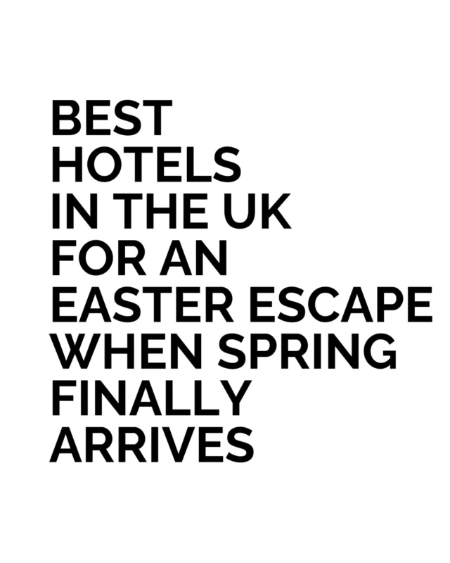 Easter tends to be the moment the British countryside finds its rhythm again. Gardens reopen, terraces start filling, and the country house hotel suddenly feels like the smartest booking on the calendar. Across the UK, grand estates offer the kind of spring escape that works particularly well over a long weekend.

These places understand the pace of a countryside stay. Historic houses bring a sense of occasion that city hotels rarely match, especially once spring begins to show.
Matfen Hall, Pennyhill Park, Rockliffe Hall, Down Hall and South Lodge each deliver their own version of the classic British country retreat.

For an Easter weekend in the UK, which one would you book first?

#BestLovedHotels #hotels #travel #easter #countryside