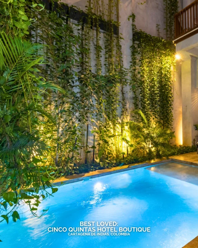 Cinco Quintas Hotel Boutique brings a quieter side of Cartagena into focus. Hidden within the historic centre, the restored colonial mansion pairs high ceilings, tropical gardens and intimate courtyards with the slower pace travellers now look for in the best boutique hotels in Colombia. 

The rooftop pool opens onto views of church domes, terracotta rooftops and the Caribbean beyond, while the 21 rooms keep the atmosphere private and residential. It suits travellers who want Cartagena with polish, history and space to properly switch off. 

Would you book it for the rooftop or the gardens first?

#BestLovedHotels #hotels #travel #colombia