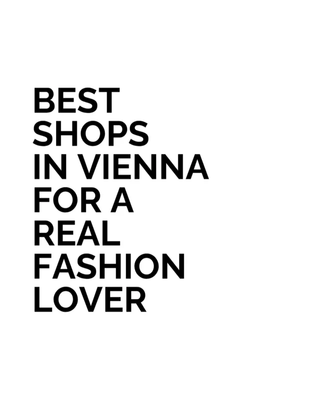 Vienna plays fashion on its own terms. Concept stores sit inside stone-vaulted rooms once used for something else entirely. Archive closets hold pieces collected over decades, far ahead of this season’s drop. Independent boutiques outnumber the flagship names here. 
 
This is a city built for people who like tracking things down. Five addresses worth building a day around.
 
 
#BestLovedHotels #hotels #travel #Vienna #Austria