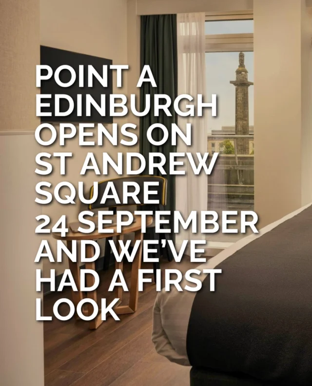 Point A Edinburgh St Andrew Square opens 24 September and we’ve had a first look. 
 
The location puts Princes Street, George Street and the city’s best bars within easy reach, while some rooms frame the Scott Monument from bed. Inside, it’s all warm timber, playful colour and clever use of space, with a relaxed lounge and breakfast ready to grab on the way out. 
 
A smart new Edinburgh address without the usual city centre price tag. Would you stay here?
 
#BestLovedHotels @pointahotels