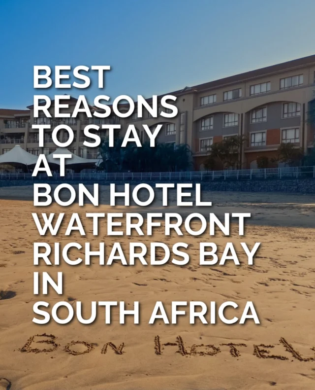 Richards Bay has long been treated as a business stop, but the waterfront deserves a closer look. BON Hotel Waterfront sits directly on Tuzi Gazi Marina, where harbour-facing rooms trade predictable hotel views for boats and open water. Inside, contemporary African art and saturated colour give the four-star stay a distinct identity; outside, the pool makes the most of the setting. Ship to Shore handles dinner, with Alkantstrand Beach nearby. 
 
Would one night here ever feel enough?
 
 
 
#BestLovedHotels @bonhotelwaterfrontrichardsbay