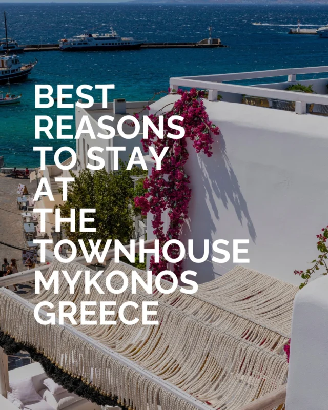 The TownHouse Mykonos puts some of the island’s best bits under one roof. There’s Skybar for sunset drinks over the Aegean, rooms that mix Mykonian stone with contemporary design, and a gym where a ceiling of disco balls makes working out considerably less serious.
 
Right in Mykonos Town, it’s a stay built around good views, good design and being close to the action.
 
What’s getting your attention first: the rooftop, the room or that gym?
 
#BestLovedHotels #hotels #travel #Mykonos #Greece