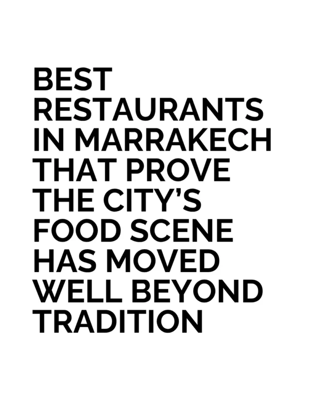Restaurants in Marrakech give you plenty of ways to spend an evening. Dinner might mean a table outdoors as the light fades, or a seat close enough to watch the kitchen at work. The city has a lively mix of spaces, and choosing where to eat can be as enjoyable as choosing what to order.
 
A long dinner in a garden, or a seat at the kitchen counter: which would you book first?
 
#BestLovedHotels