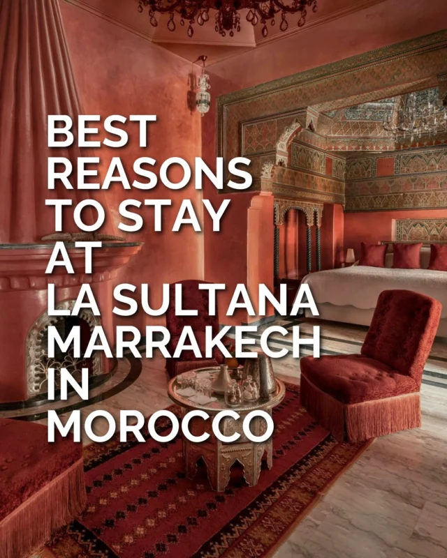 La Sultana Marrakech is made up of five historic riads in the Medina. Each room has its own design, and the hotel gives you good reasons to stay in for part of the day. There’s a pool, a hammam and dining in the garden, all within easy reach of the city outside.
 
If you had an afternoon here with no plans, would you head for the pool or book time in the hammam?
 
#BestLovedHotels