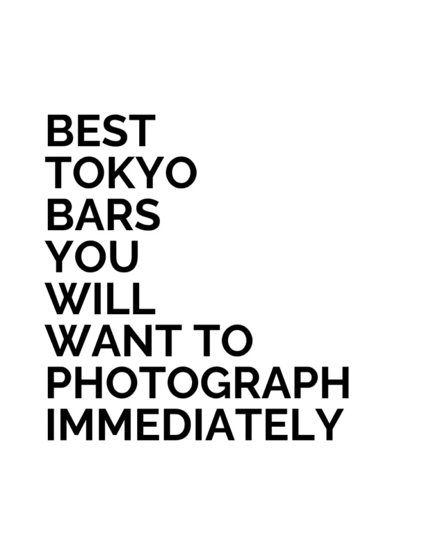 The best bars in Tokyo make choosing where to drink part of the pleasure of a trip. Each has its own idea of a night out, and a room’s personality can be as persuasive as the drinks menu. 
 
 
Our selection puts atmosphere first, for those who enjoy finding a bar they’ll remember by name when they get home. Save these for an evening exploring Tokyo nightlife. 
 
Do you prefer somewhere extravagant or a quieter seat close to the bartender?
 
 
#BestLovedHotels